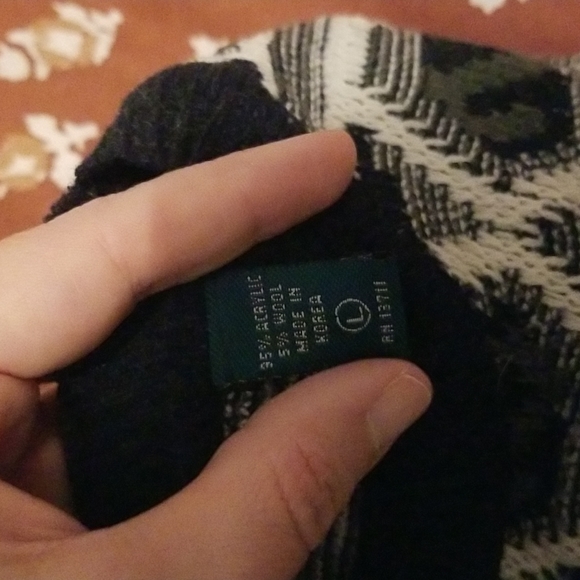 Vintage 90s Claybrooke Knitted Crewneck Sweater size Large - Picture 5 of 7